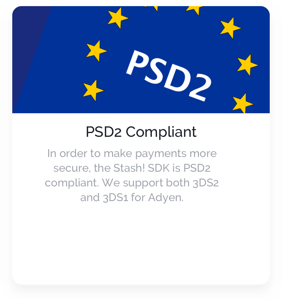 PSD 2 Compliant Mobile Payment SDK