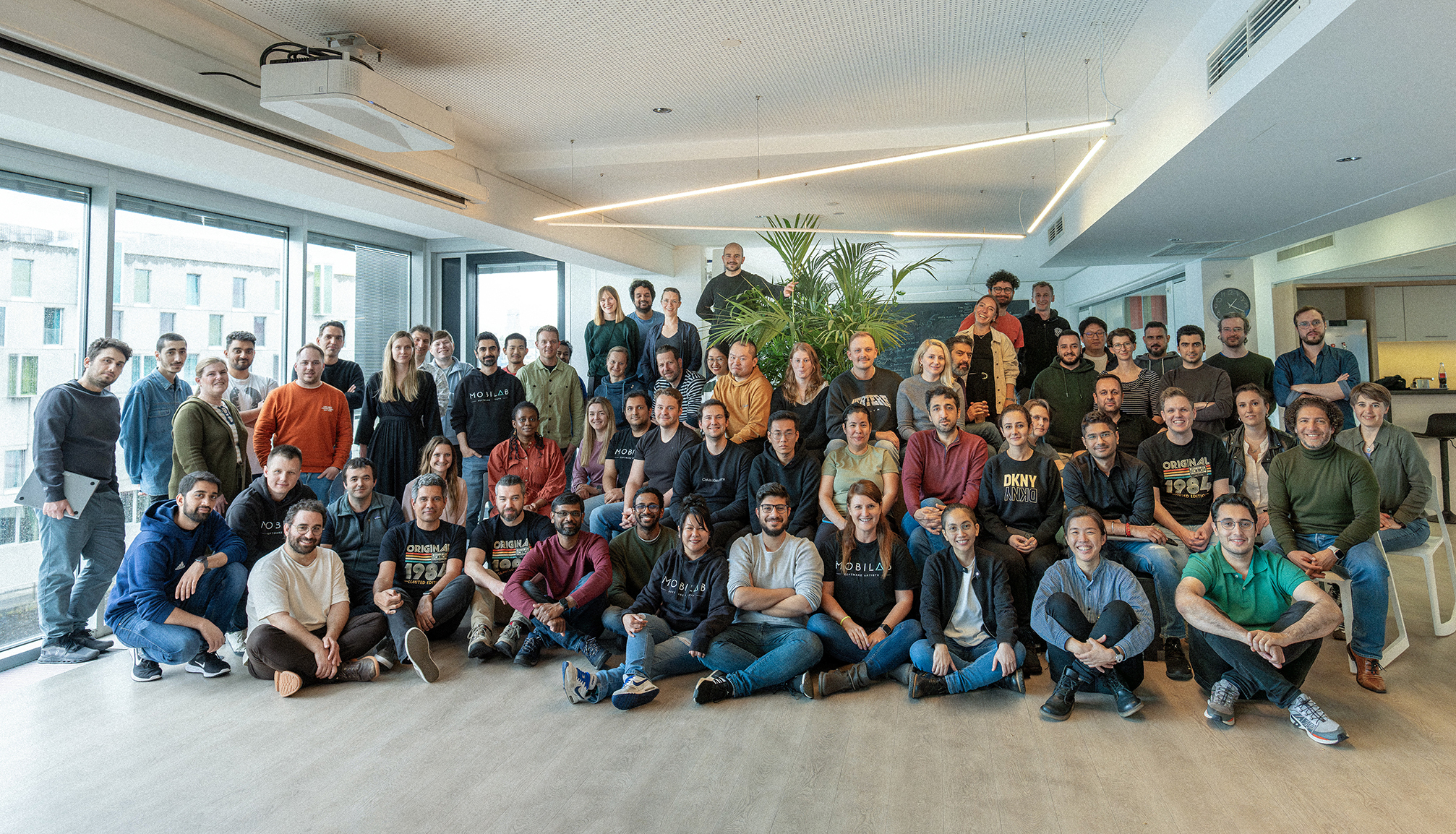 MobiLab team in the office
